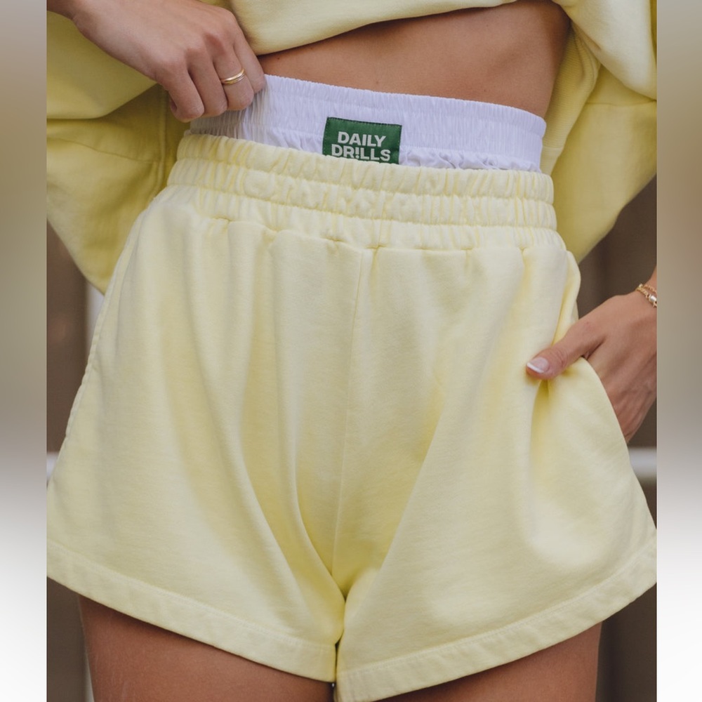 daily drills lemonade boxer short, size M/L